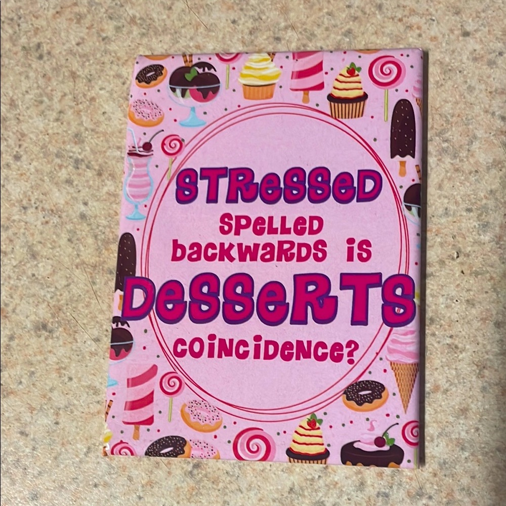 Funny Dessert Magnet